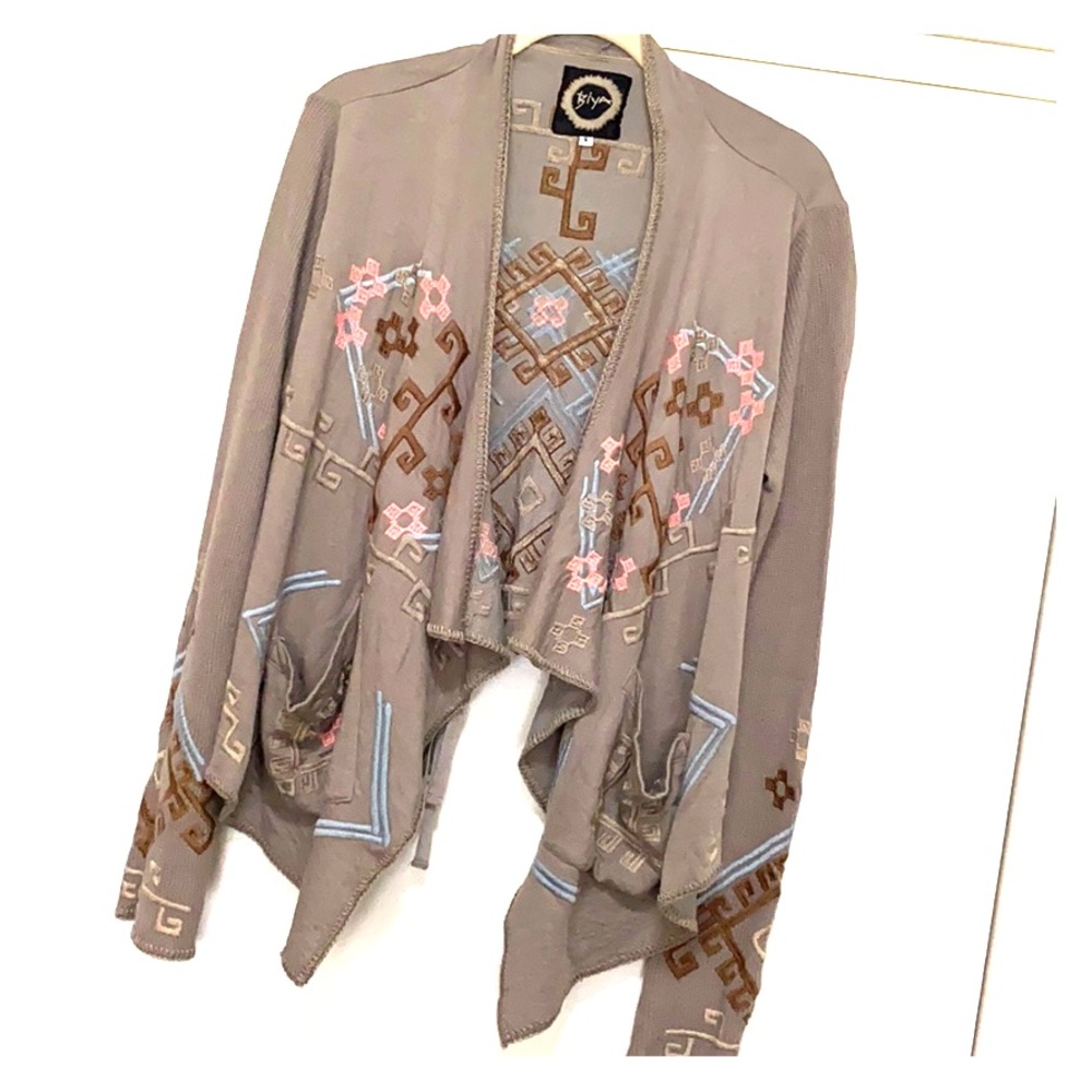 Biya Johnny Was Super Soft drapey cardigan small